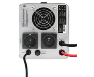 QOLTEC Zasilacz awaryjny Pure Sine Wave UPS | 500VA | 350W | Szary 50719 - 1089422 - zdjęcie 3